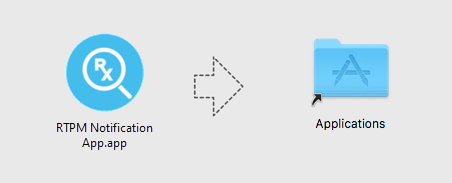 Opening RTPM Notification Installer on Mac